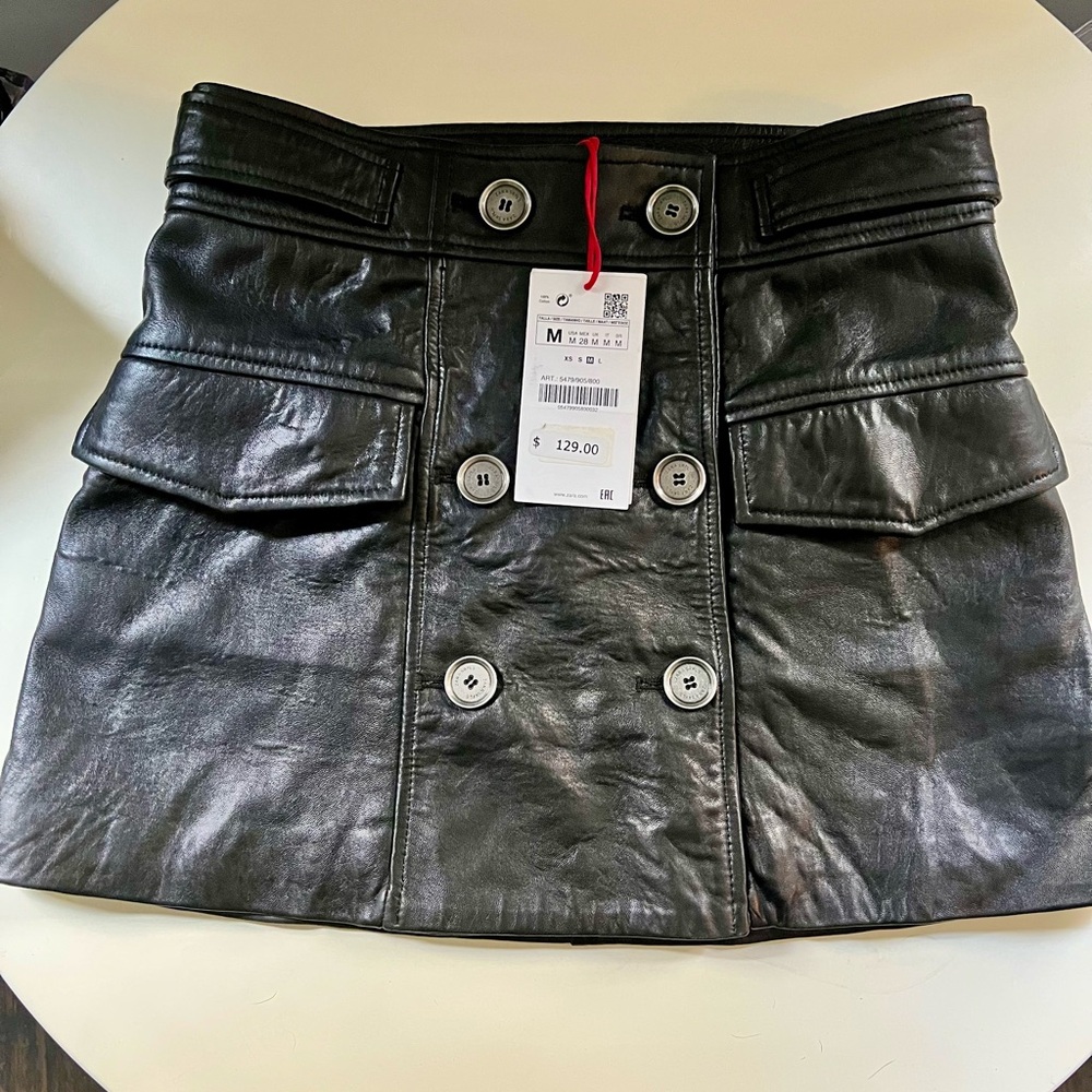 NWT Women's Black REAL Leather Jacket